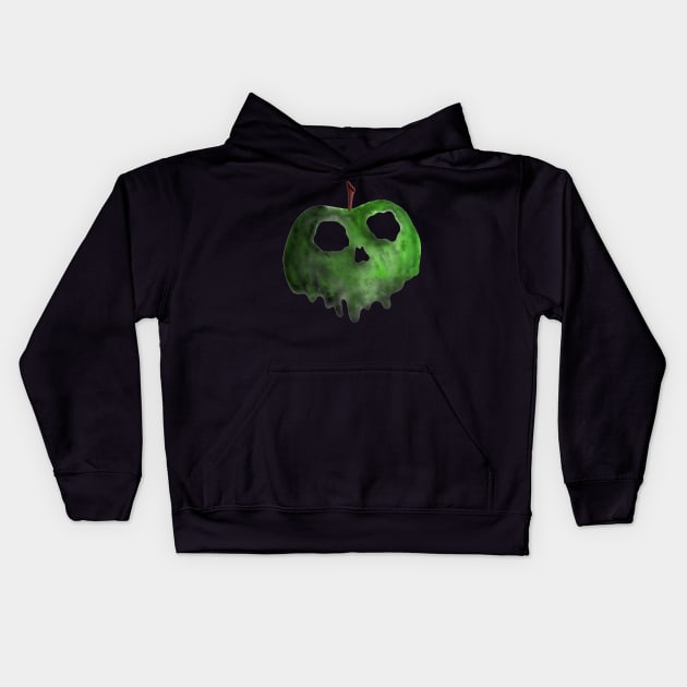 Poisoned Skull Kids Hoodie by ickiskull